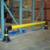Bases slowstop bolardo tipo 2 protección de estanterías